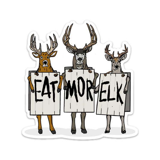 Elk-Fil-A Sticker