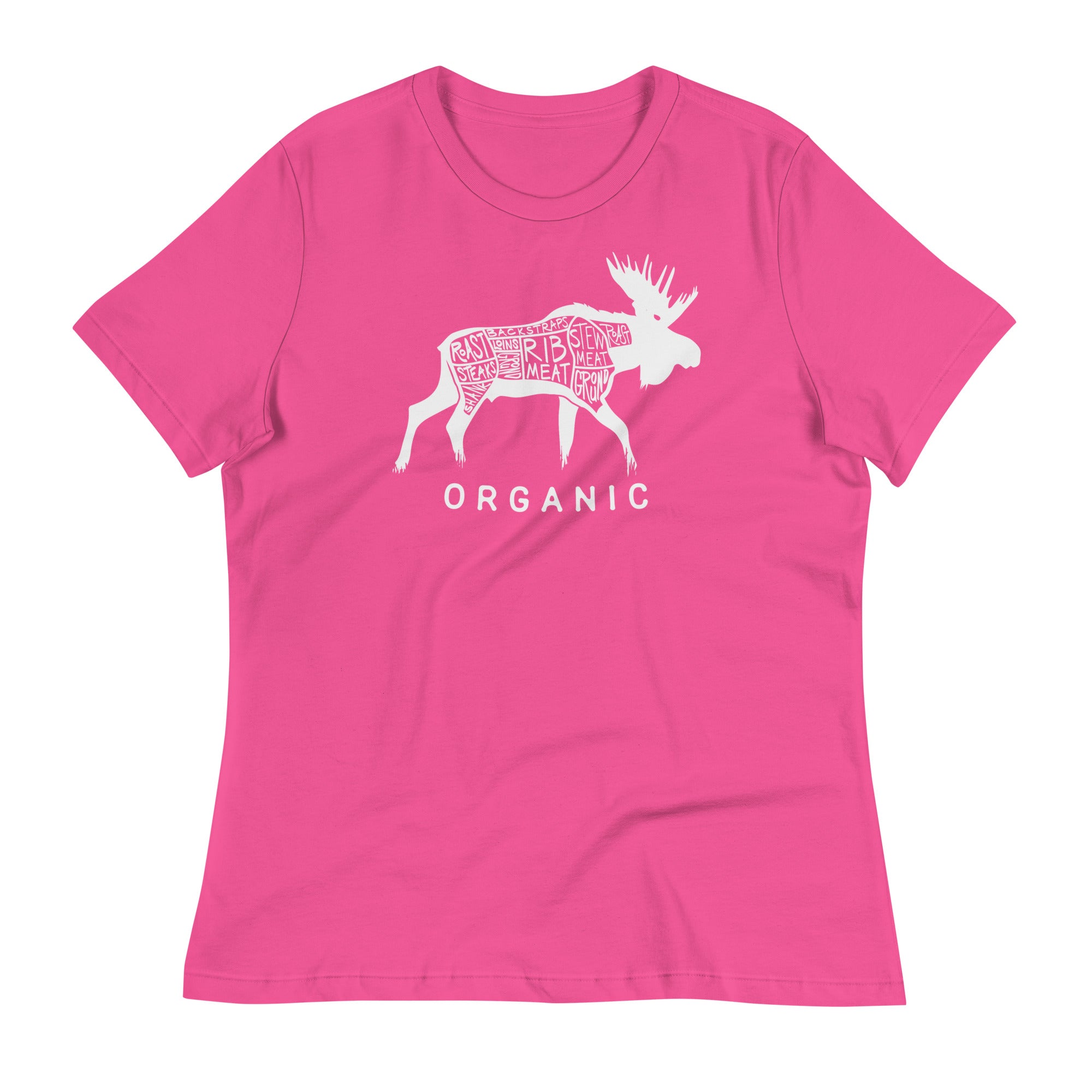 Women's Organic Moose T-Shirt