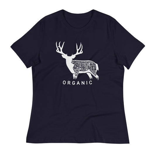 Women's Organic Mule Deer T-Shirt