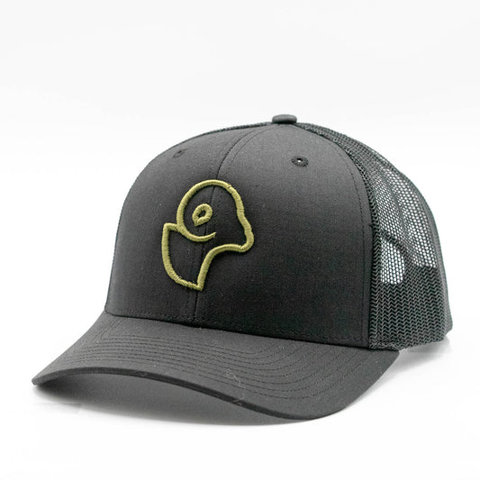 Black 3D Logo Snapback Cap