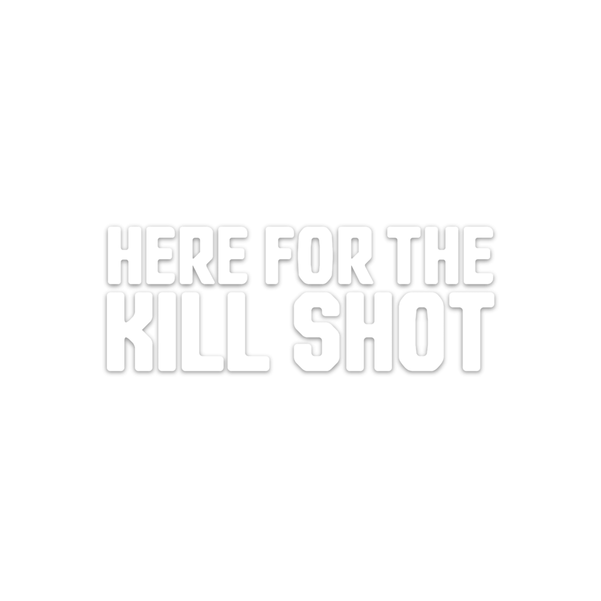 Kill Shot Decal - The Mountain Project