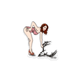 Load image into Gallery viewer, Pinup Pickup Sticker
